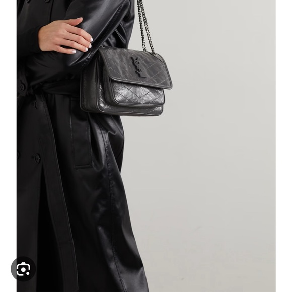 YSL saint Laurent Nikki baby vintage leather black - Picture 5 of 16